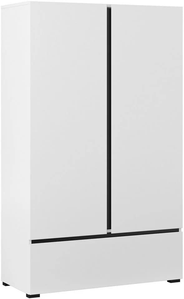 OTTO HOME Cross Wäscheschrank Weiß Modern Grifflos - Bild 2