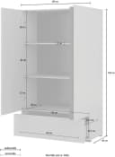 OTTO HOME Cross Wäscheschrank Weiß Modern Grifflos Bild 5