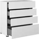 OTTO HOME Cross Kommode Weiß 4 Schubladen Modern Bild 3
