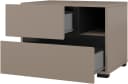 OTTO HOME Nachtkommode Cross Modern Grifflos Braun 55cm Bild 5