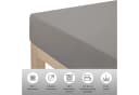 OTTO HOME Spannbettlaken Desner Grau Mikrofaser Bild 1