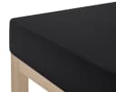 OTTO HOME Spannbettlaken Desner Schwarz Mikrofaser 180x200 Bild 5