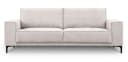 OTTO HOME OLAND 3-Sitzer Sofa Skandi-Design Braun Polyester Bild 1