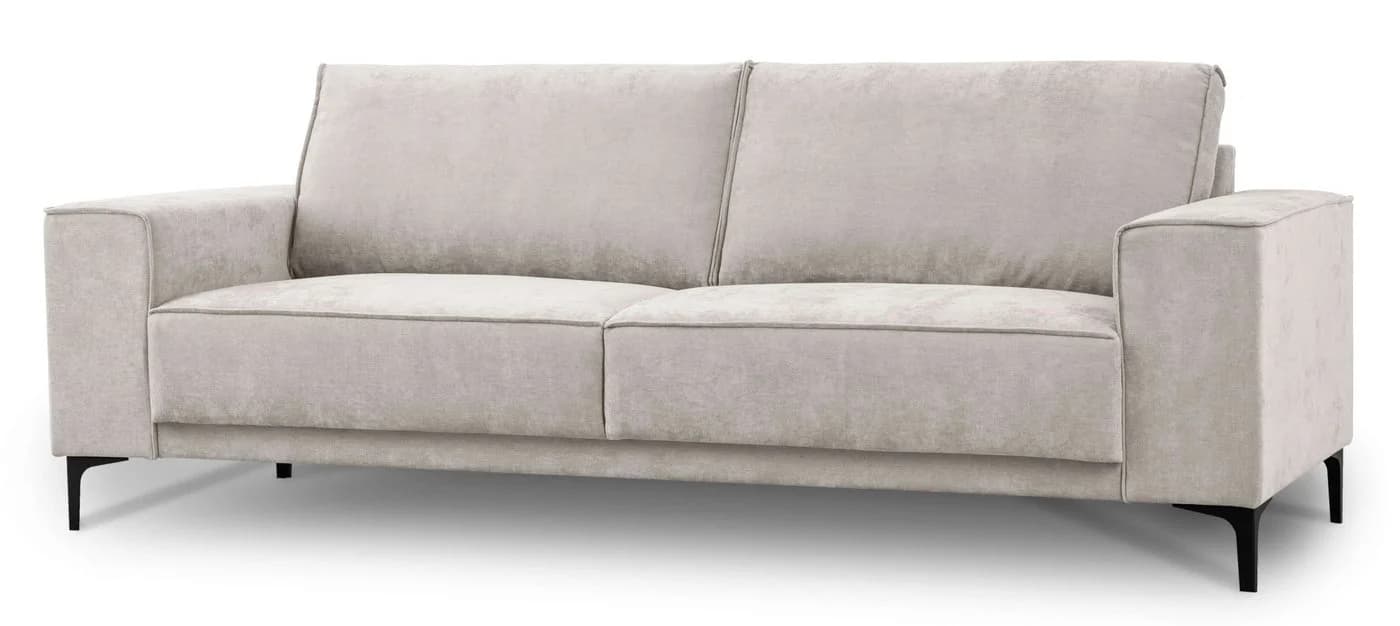 OTTO HOME OLAND 3-Sitzer Sofa Skandi-Design Braun Polyester - Bild 5