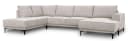 OTTO HOME Wohnlandschaft Oland U-Form Braun Polyester Skandi-Design Bild 5