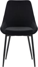 OTTO HOME Esszimmerstuhl Niam Schwarz Samtvelours 2er Set Bild 3