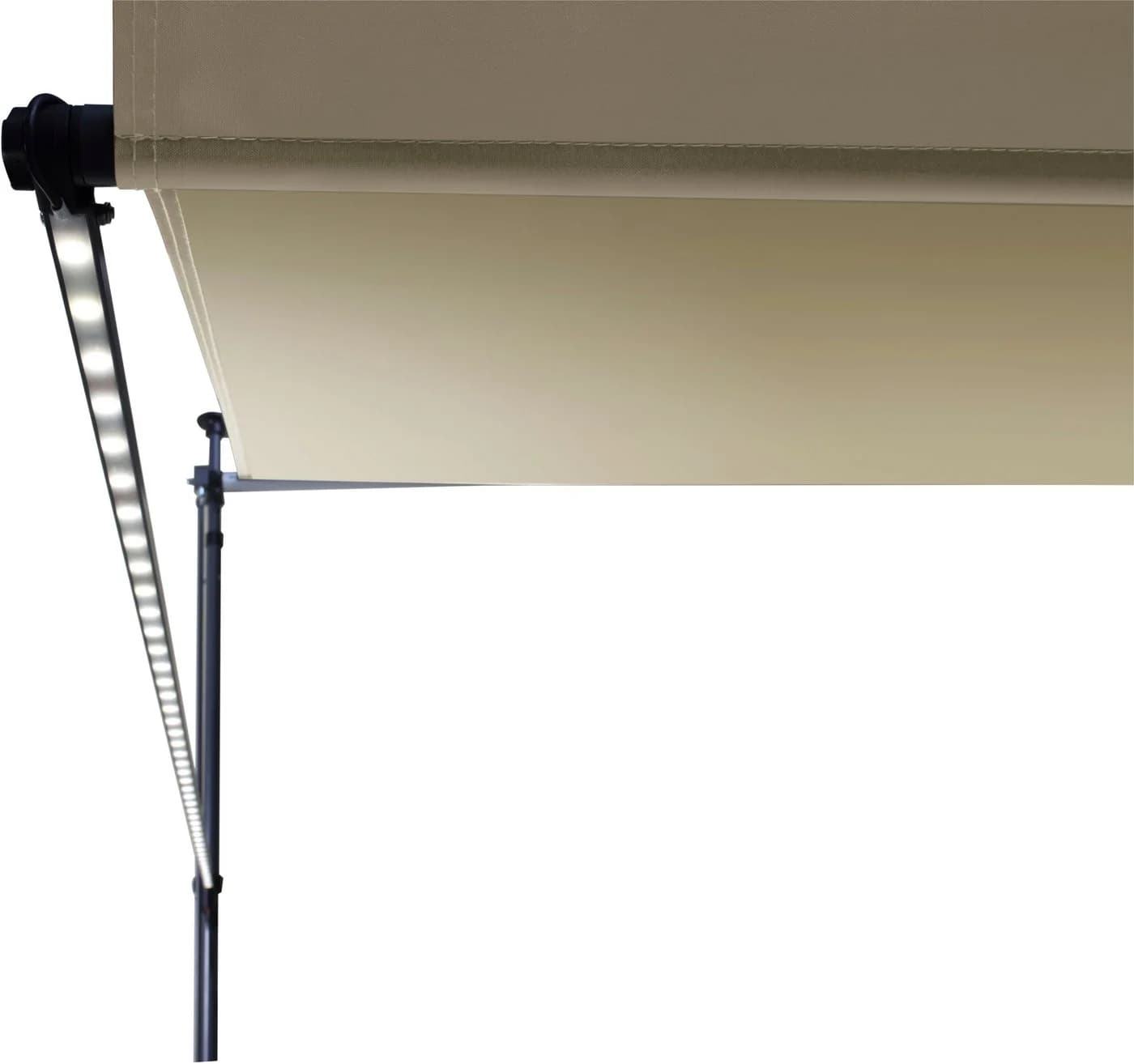 KONIFERA Klemmmarkise Jávea Beige mit LED-Lichtstreifen - Bild 4