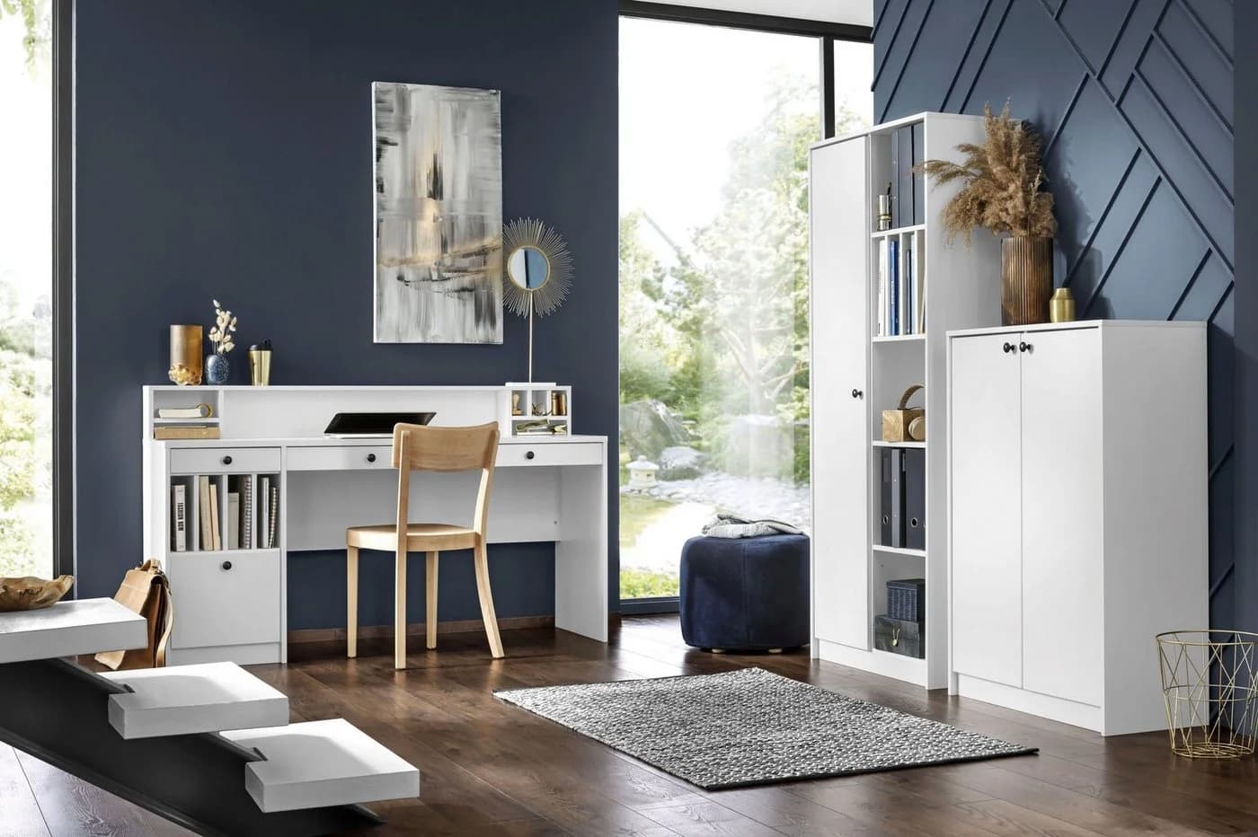 OTTO home Aktenschrank Licia Weiß Viel Stauraum Modern - Bild 5