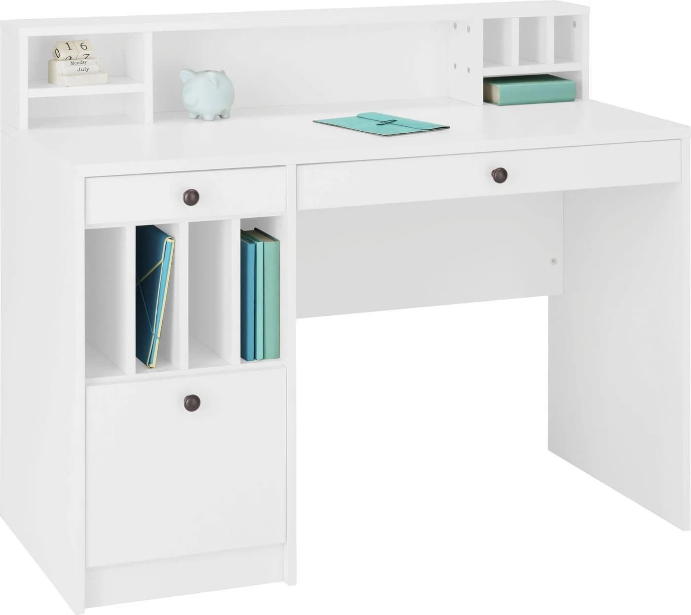 OTTO HOME Schreibtisch Licia weiß mit Schubladen - Bild 3