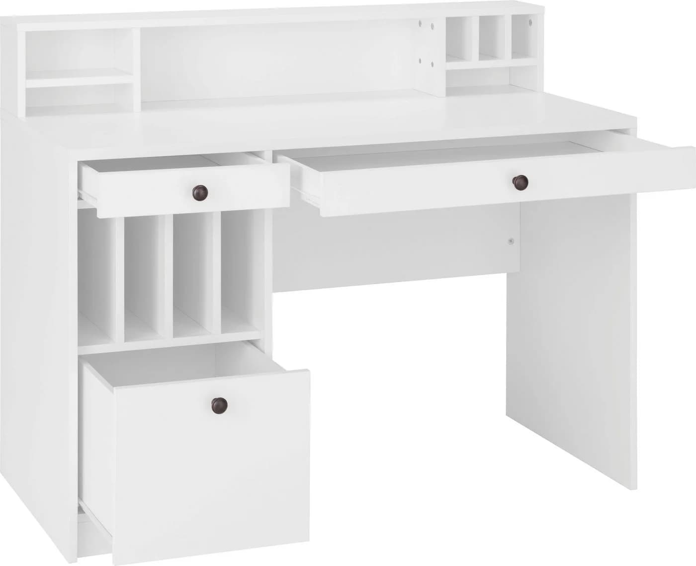 OTTO HOME Schreibtisch Licia weiß mit Schubladen - Bild 4