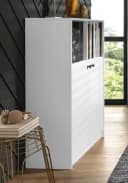 OTTO home Aktenschrank Licia Weiß 2 Türen 5 Fächer Bild 1