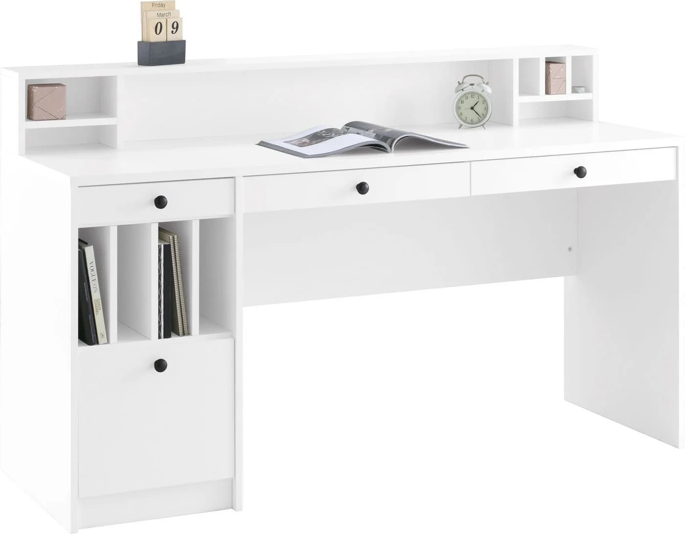 OTTO HOME Schreibtisch Licia Weiß Landhausstil - Bild 3
