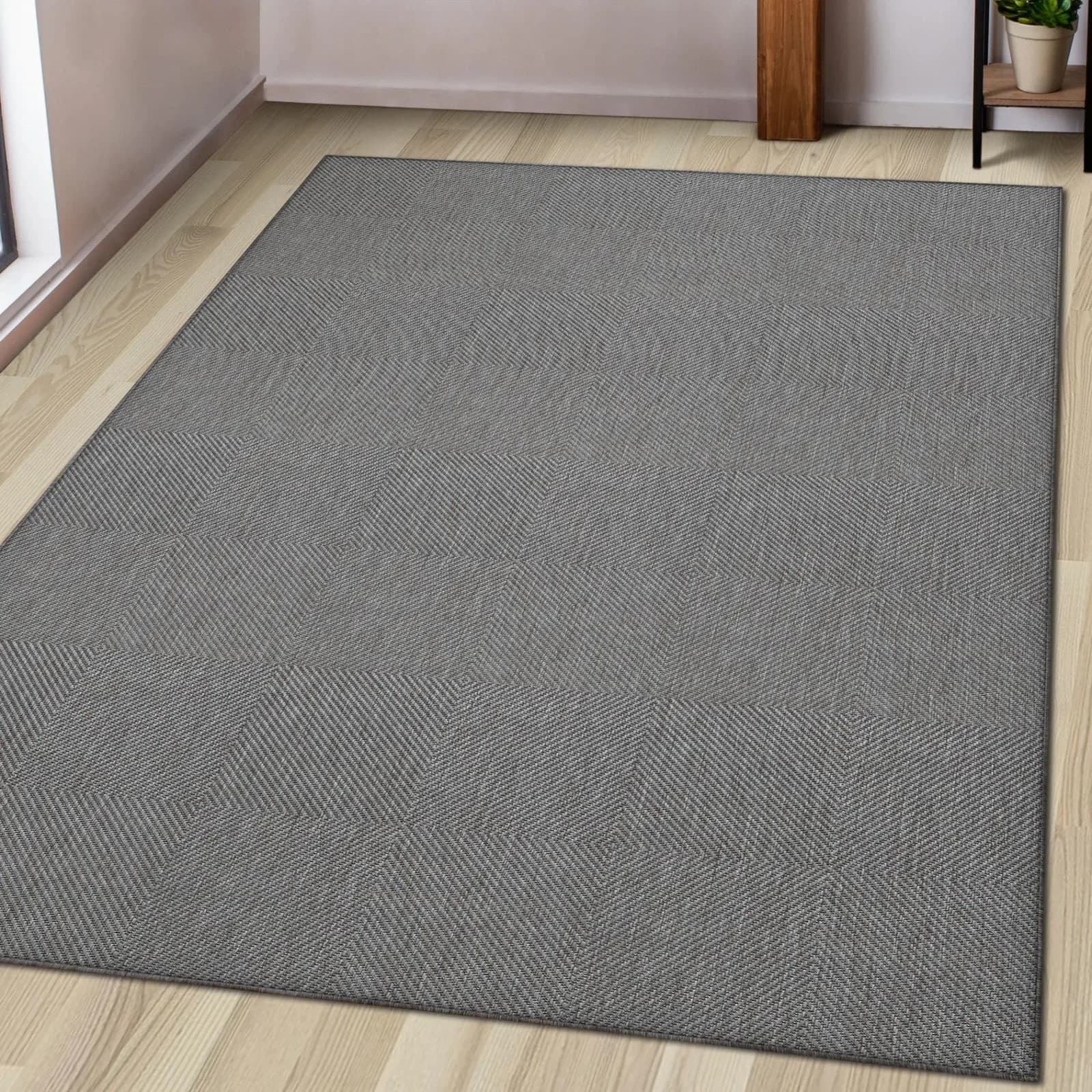 Teppich MY HOME Anna Sisal-Optik Grau