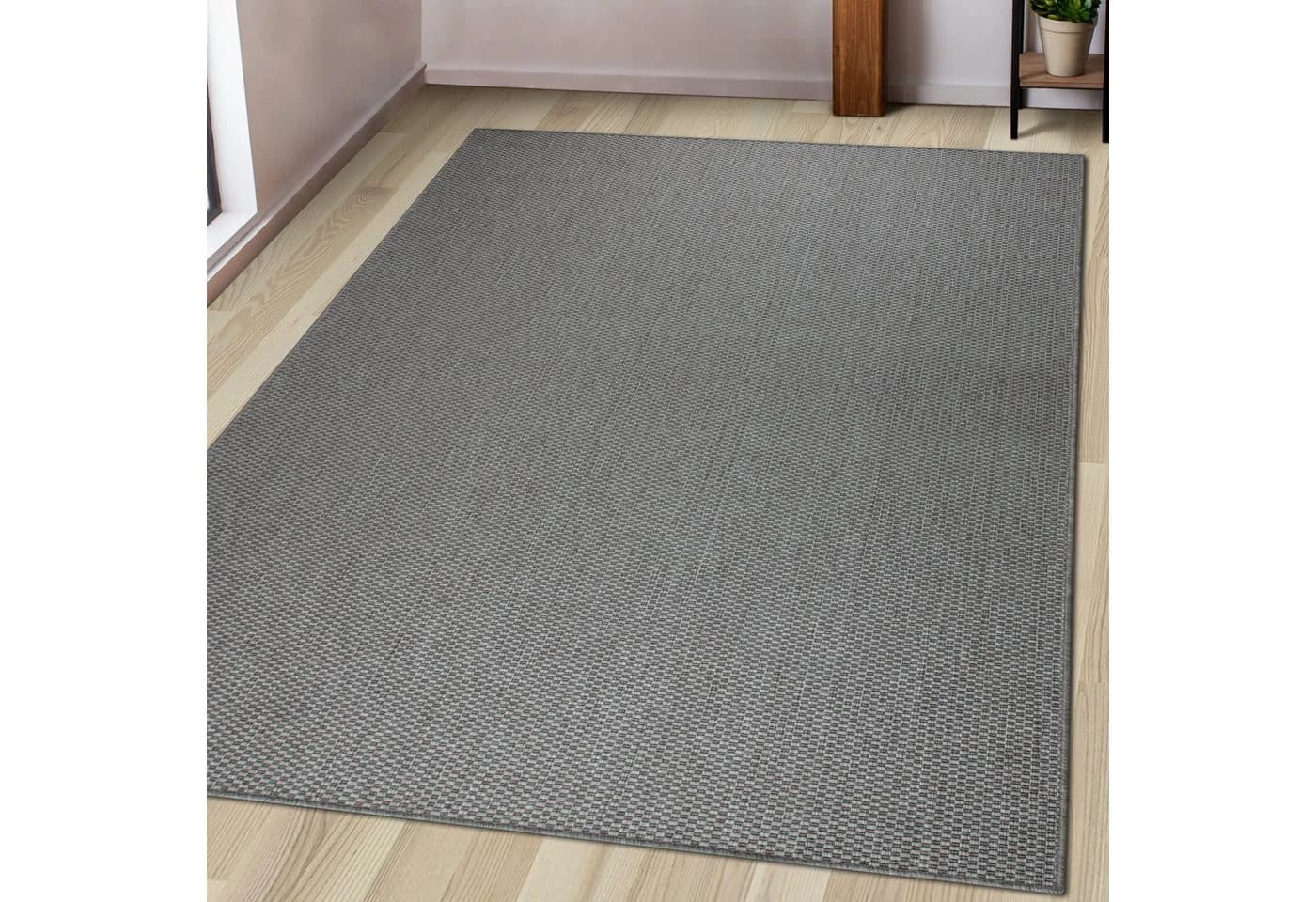 OTTO HOME Teppich Venedig Grau Sisal-Optik In- und Outdoor - Bild 2