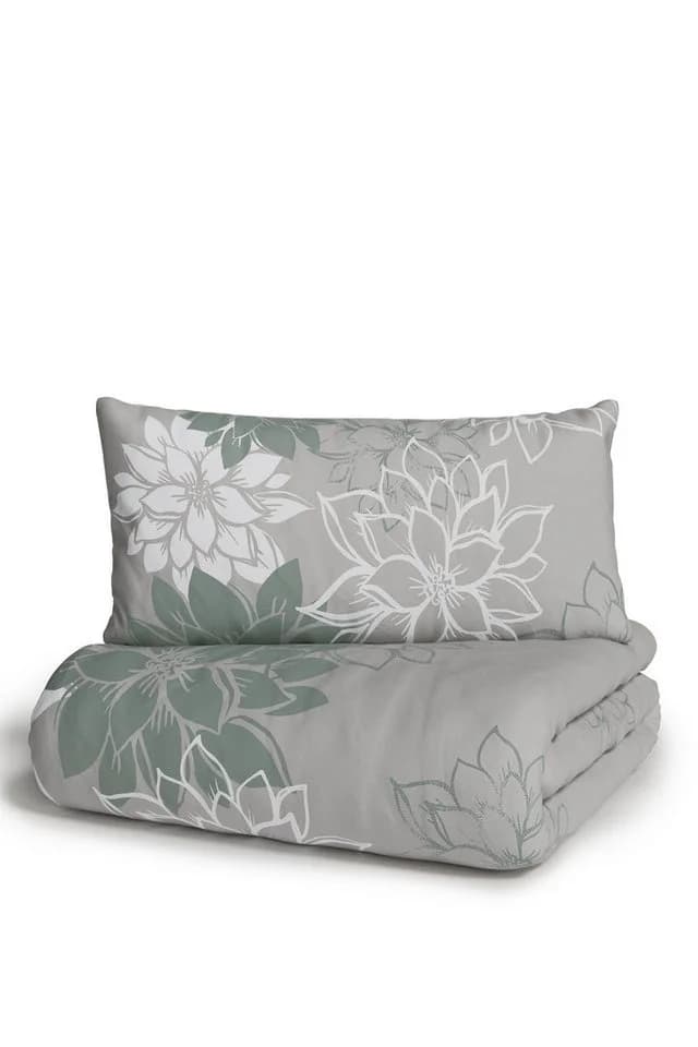 OTTO HOME Bettwäsche Susan Grün Blumen Landhausstil - Bild 5