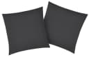 OTTO HOME Kissenbezug Luisa 80x80cm Anthrazit Baumwolle Bild 2