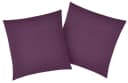 OTTO HOME Kissenbezug Luisa 80x80 cm Baumwolle dunkellila Bild 2