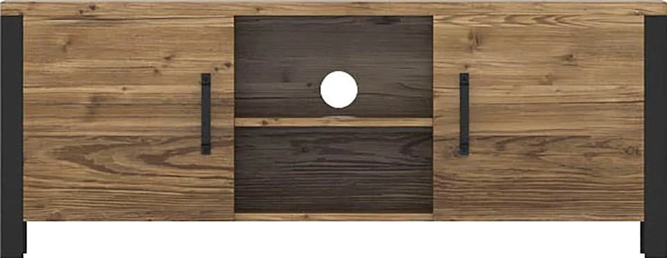 Home affaire Lowboard Olin WM Modern Beige/Schwarz