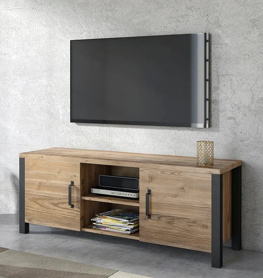 Home affaire Lowboard Olin WM Modern Beige/Schwarz - Bild 2