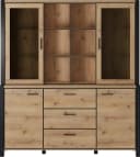 Buffet HOME AFFAIRE Aktiv Braun Schwarz Holzoptik Bild 3