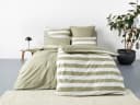 OTTO HOME Wendebettwäsche Big Stripe Seegrün Weiß 135x200cm Bild 2
