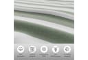OTTO HOME Wendebettwäsche Big Stripe Seegrün Weiß 135x200cm Bild 3