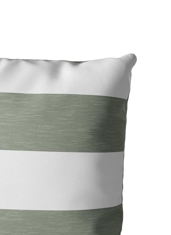 OTTO HOME Wendebettwäsche Big Stripe Seegrün Weiß 135x200cm - Bild 5