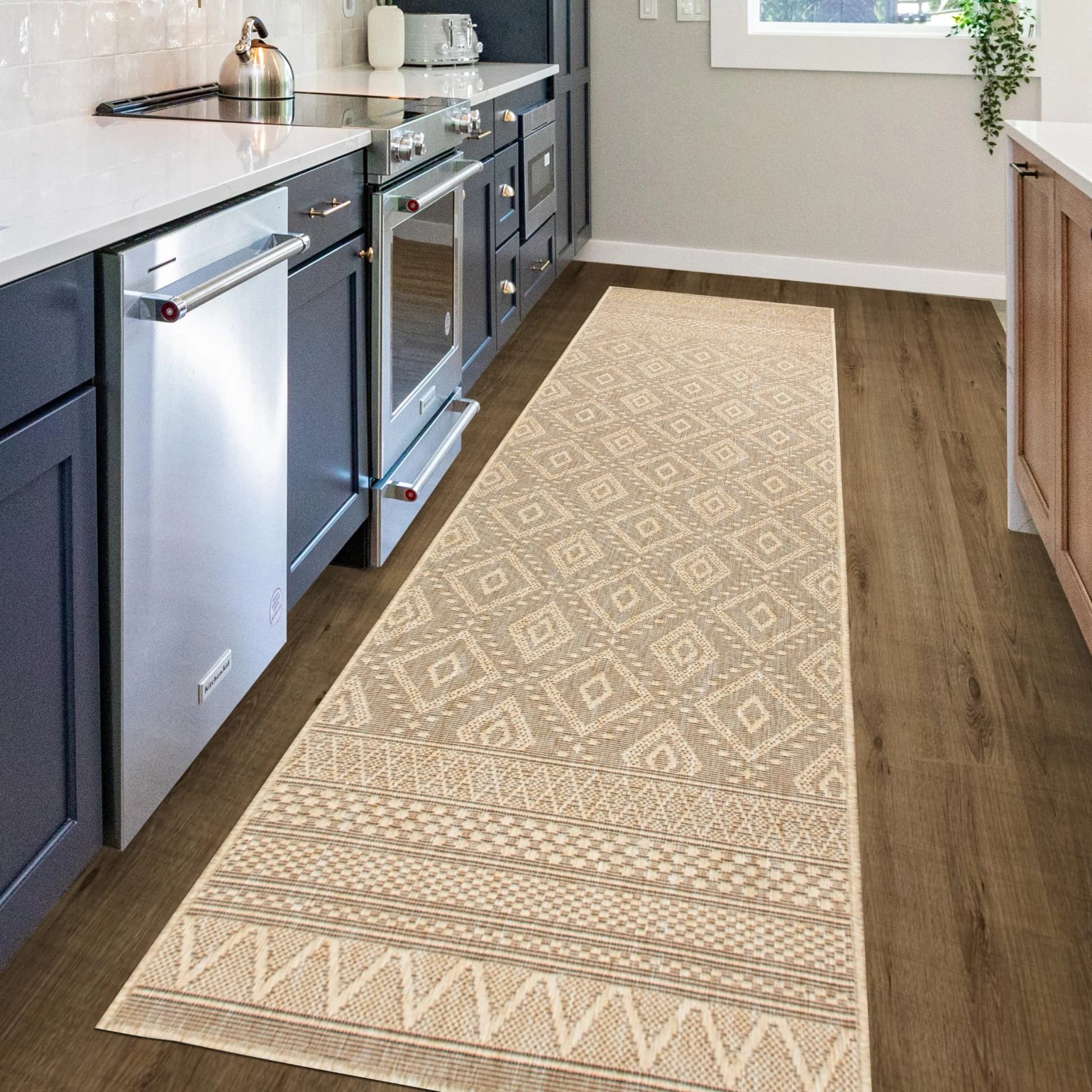 OTTO HOME Teppich Toronto Beige Kunstfaser Sisal-Optik