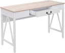 HOME AFFAIRE Schreibtisch Bellerie Weiß Eichefarben mit Soft-Close Bild 4
