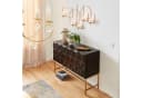 OTTO home Kommode Lavisha 3D-Optik Gold Metallgestell Bild 4