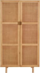 LeGer Home Highboard mit Rattan Einsatz 3 Fächer Bild 3