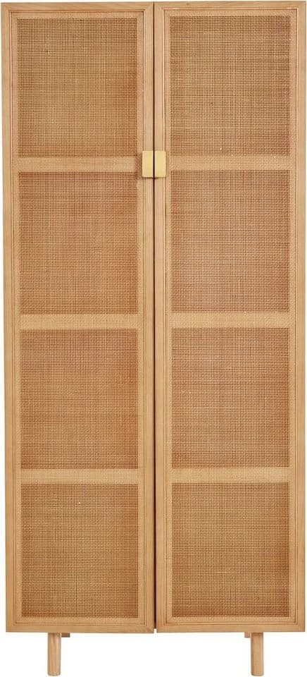 LeGer Home Highboard Lina Beige FSC-Zertifiziert Teilmassiv - Bild 3