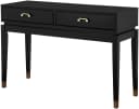 OTTO HOME Konsolentisch Borig Schwarz mit 2 Schubladen Bild 3