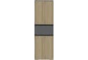 Midischrank Wisla Home Affaire Anthrazit Eiche Struktur Bild 2