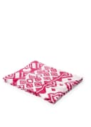 LASCANA Strandtuch Pink/Weiß 100% Baumwolle mit Tasche Bild 2