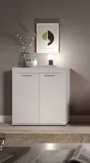 Home Affaire Highboard Aosta Weiß 2 Türen 3 Fächer Bild 1