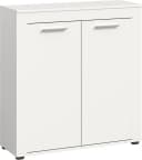 Home Affaire Highboard Aosta Weiß 2 Türen 3 Fächer Bild 2