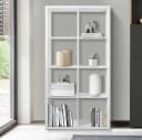 OTTO HOME IZOLA Bücherregal Weiß 8 Fächer FSC Bild 1