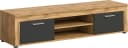 HOME AFFAIRE Lowboard AOSTA Grau Wotan Eiche 160cm Bild 2