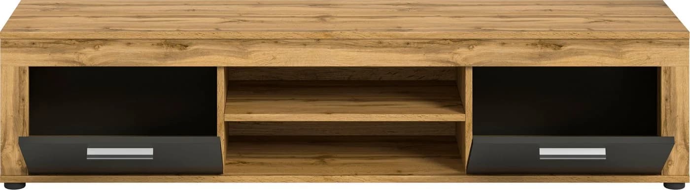 HOME AFFAIRE Lowboard AOSTA Grau Wotan Eiche 160cm - Bild 4