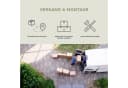 HOME AFFAIRE Couchtisch Rail Grau Eicheoptik mit Ablageboden Bild 5