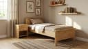 OTTO HOME Massivholzbett Indra Landhausstil Kiefer Beige Bild 2