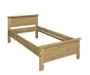 OTTO HOME Massivholzbett Indra Landhausstil Kiefer Beige Bild 4