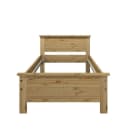 OTTO HOME Massivholzbett Indra Landhausstil Kiefer Beige Bild 5