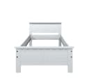 OTTO home Massivholzbett Indra Landhausstil Kiefer Weiß Bild 5