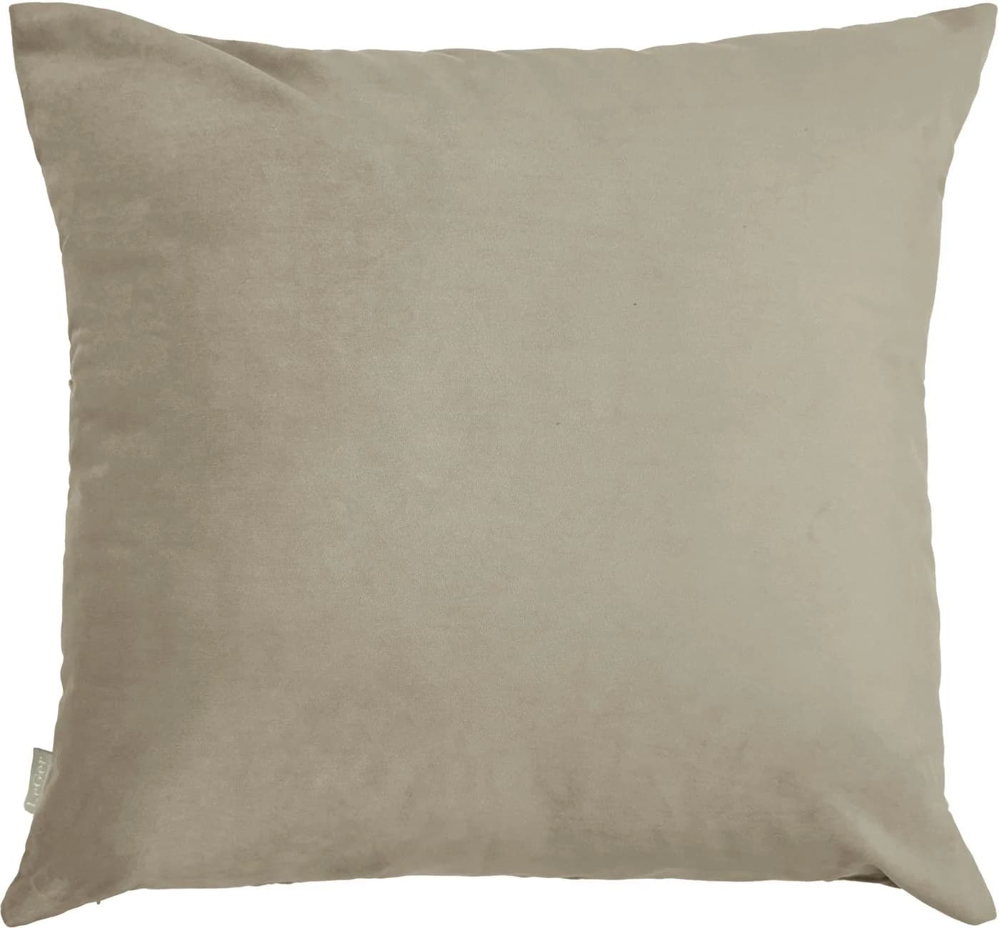 LEGER HOME Dekokissen Samt Ladina Beige 50x50cm - Bild 3
