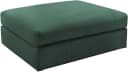 HOME AFFAIRE Polsterhocker Soft&Cosy XL Dunkelgrün Cord Bild 2