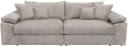 HOME AFFAIRE Soft&Cosy XL Sofa Taupe Cord 246 cm Bild 1