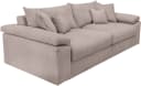 HOME AFFAIRE Soft&Cosy XL Sofa Taupe Cord 246 cm Bild 5