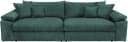 HOME AFFAIRE Big-Sofa Soft&Cosy XXL Dunkelgrün Cord Bild 1